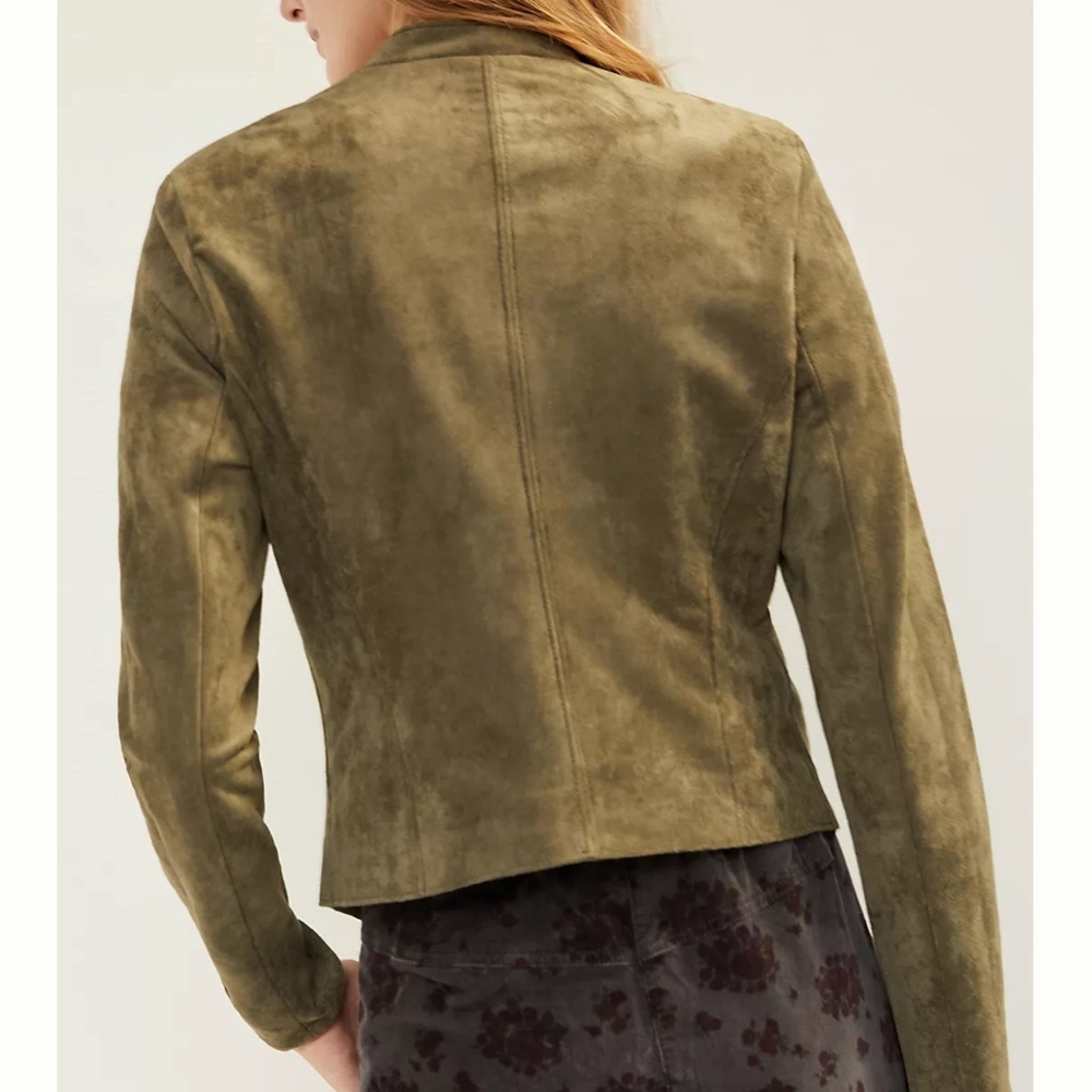 Blank NYC Wesley Sueded Jacket S - Picture 5 of 12